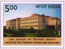 Indian Postage Stamp on INSTITUTE FOR DEFENCE STUDIES AND ANALYSES