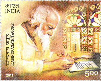 Indian Postage Stamp on Rabindranath Tagore