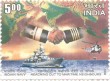 Indian Postage Stamp on Indian Navy